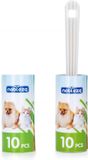 Nobleza Rouleau adhésif - Rouleau anti-peluche - Rouleau collant - Anti-peluche - set