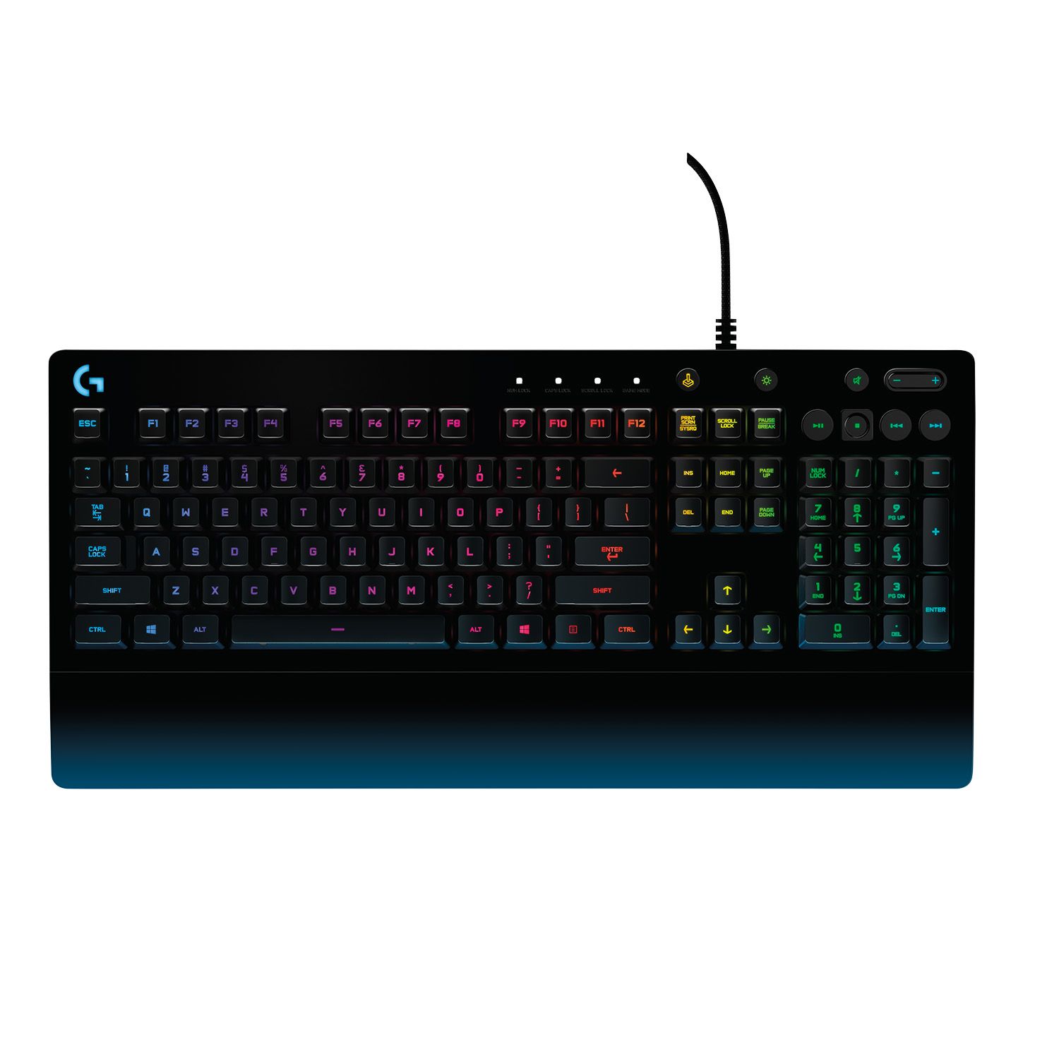 Logitech G G213 Prodigy Gaming Toetsenbord - AZERTY Frans - Zwart