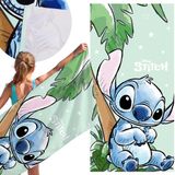 sarcia.eu DISNEY Stitch SNELDROGEND Strandlaken, badlaken VOOR KINDEREN, microvezel 70x140 cm OEKO-TEX