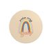 Questo Casa Ronde Digitally Printed Mouse Pad, Non-Slip Base, for Office and Home, Diameter: 22 cm