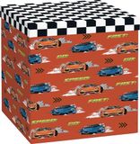 Geschenkbox Cube Schorsch rot