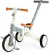 HyperMotion Loopfiets 4-in-1 - Grijs - Met Duwstang - 18 Maanden - 5 Jaar - Max. 25 kg