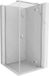 Mexen Mist-H T cabine de douche battante droite 110 x 110 , transparent, chrome - 8A5T-110-110-01-00-P