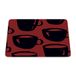 Bonamaison, Rechthoek Pop Art Digital bedrukte muismat, antislip onderkant, voor kantoor en thuis, grootte: 22x18 cm