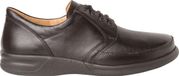 Ganter Veterschoenen Heren Leren Brede Pasvorm Schlamm 42.5
