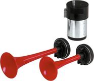 Carpoint Luchthoorn 2-tones 12V 117dB 240W Rood
