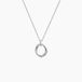 Collier Paros Argent Blanc
