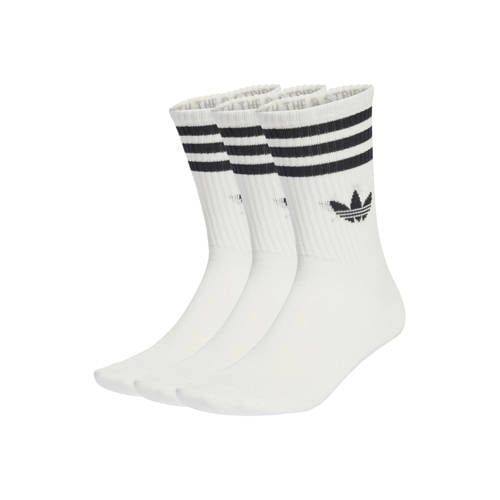 adidas Originals sokken - wit/zwart (set van 3)
