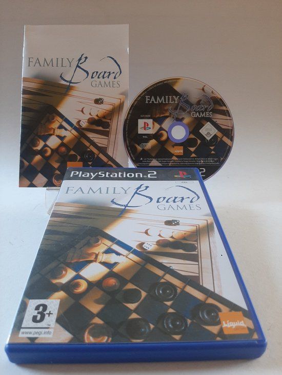 Liquid Games Family Board Games - PS2