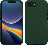 kwmobile telefoonhoesje geschikt voor Apple iPhone 17e / iPhone 16e - Hoesje voor smartphone - Back cover in donkergroen