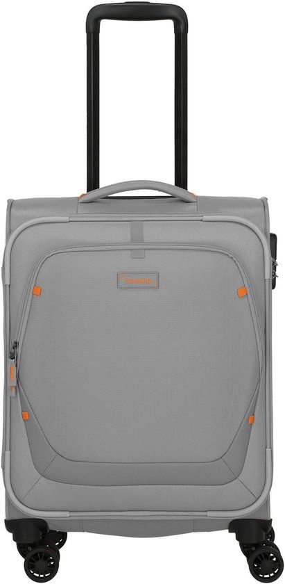Travelite Umbria 4 wielen Cabinewagen S 55 cm - Zachte bagage - Combinatieslot - smoky grey