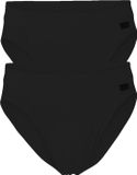 SCHIESSER Authentic rioslips (2-pack) - Zwart - Maat XL