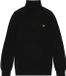 Lyle & Scott - Trui Rolkraag - Zwart - M