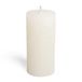 Bougie pilier, blanc, 15 cm
