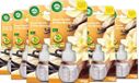 Air Wick Essential Oils Refills - Vanille & Sheabutter - Lot économique 6 x 19 ml