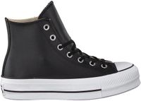 Converse Chuck Taylor All Star Lift Hi Sneakers Dames - Leren Sneaker - Zwart