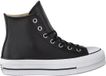 Converse Chuck Taylor All Star Lift Hi Sneakers Dames - Leren Sneaker - Zwart