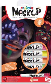 Carioca Mask Up Neon - Set of 6 Makeup Crayons