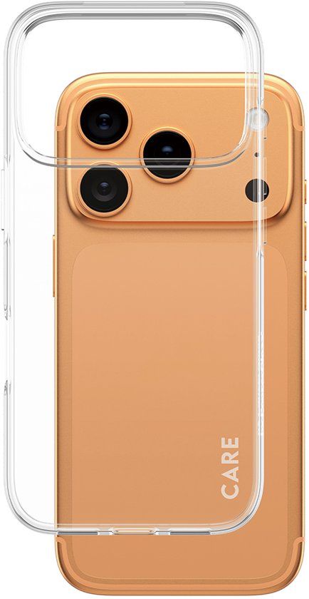 PanzerGlass CARE by PanzerGlass X-Ray Soft Basic Achterzijde behuizing voor mobiele telefoon - zachte basis - thermoplastic polyurethaan (TPU) - transparant - voor Apple iPhone 17 Pro