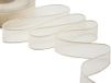 Furlanis - Sluier koper, decoratief lint voor verpakkingen, gastgeschenken, Italiaanse stof - ivoor, 25 mm x 25 m