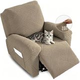 NORTHERN BROTHERS Fauteuilhoezen, Lazy Boy fauteuilhoezen, fauteuilhoes, hoes voor fauteuil, fauteuilhoezen die op hun plaats blijven, ligstoelhoes, kaki