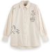 Scotch & Soda Embroidery Girlfriend Shirt