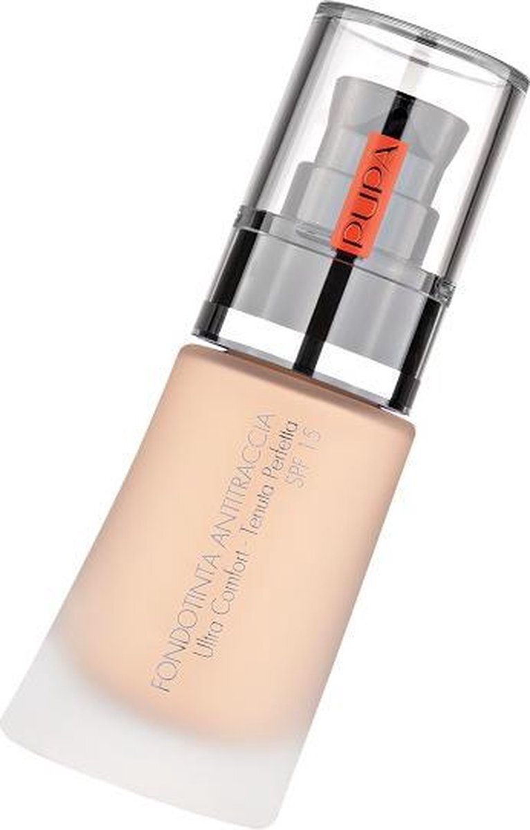 Pupa Geen Transfer Foundation SPF15 vochtinbrengende crème 100 Porselein 30ml