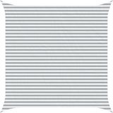 vidaXL Parasol 4,5 x 4,5 m Gris clair et blanc Carré