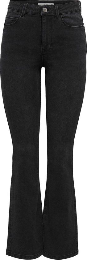 JDY NEWFLORA High Waist Flared Jeans - Dark Grey Denim - Women's Size 28