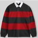 Levi's Rugby shirt met contrasterende polokraag