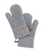 WENKO Ovenhandschoenen Ada Stripes, 2 stuks, Grijs