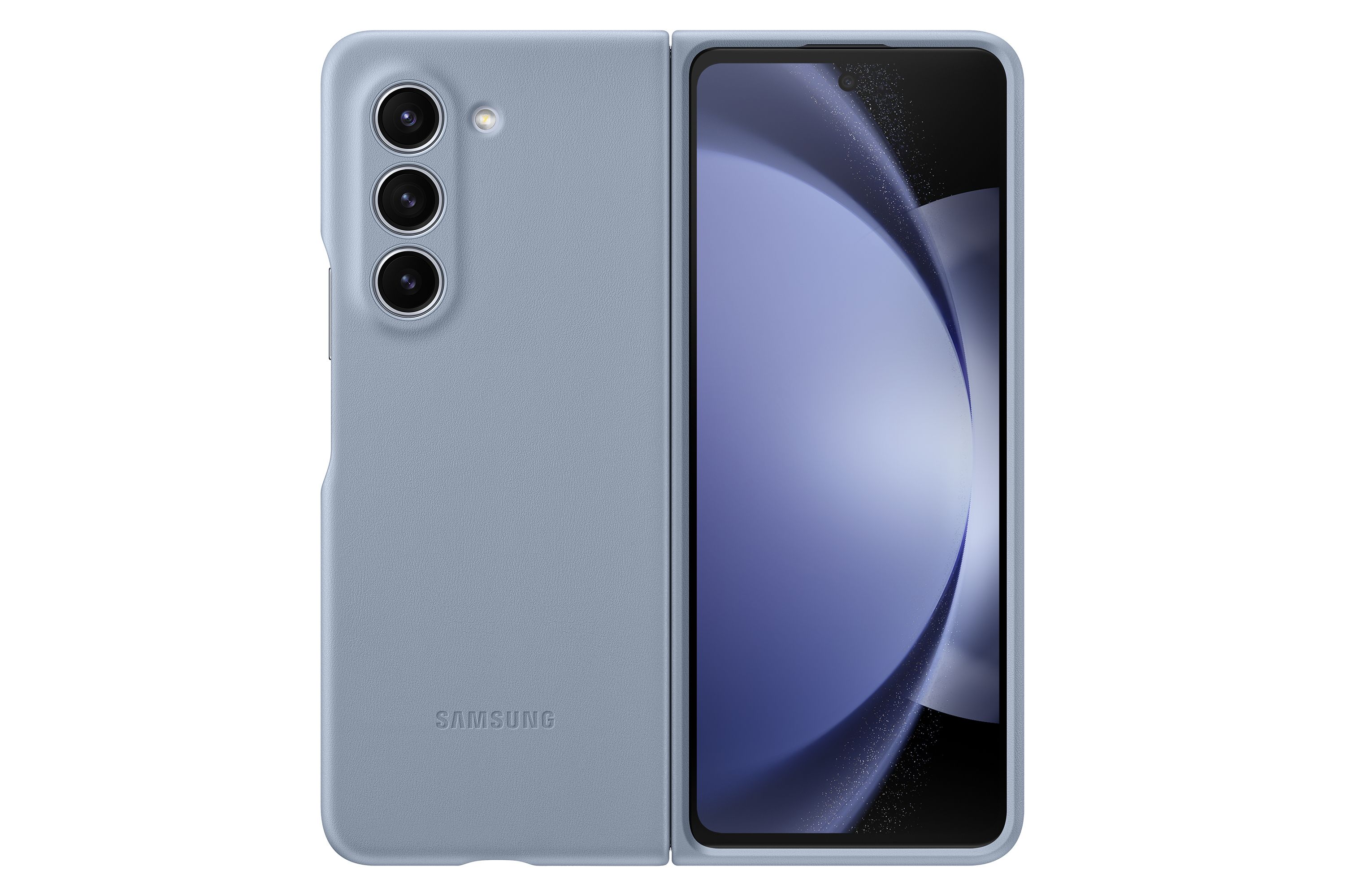 Samsung Galaxy Z Fold5 Case - Icy Blue - Eco-Leather