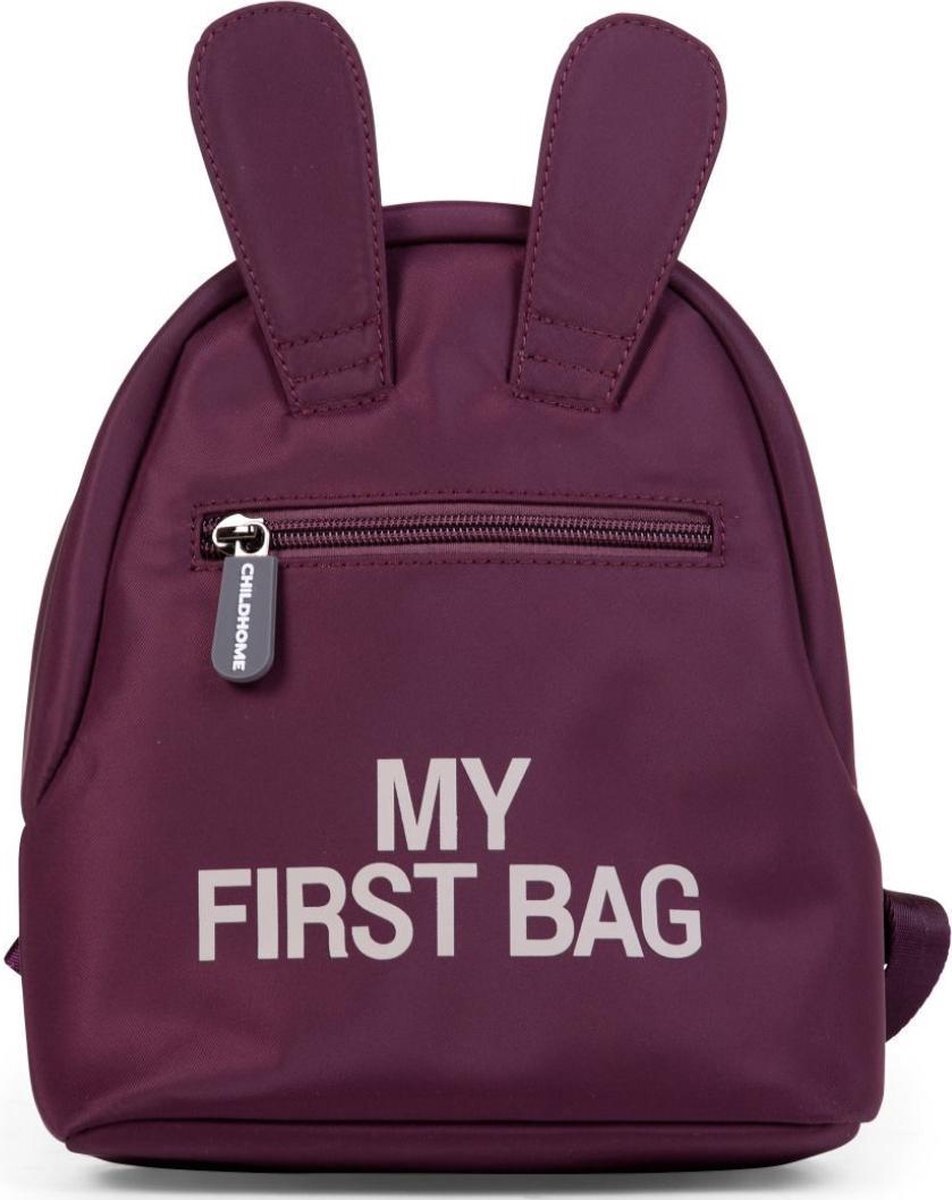 Childhome MY FIRST BAG AUBERGINE|CHILDHOME