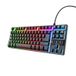 Trust GXT 833 Thado TKL Gaming Keyboard USB AZERTY French Black