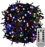 Monzana Lichtsnoer 200 LEDS - Afstandsbediening Timer - Multicolor - Buiten - 15m
