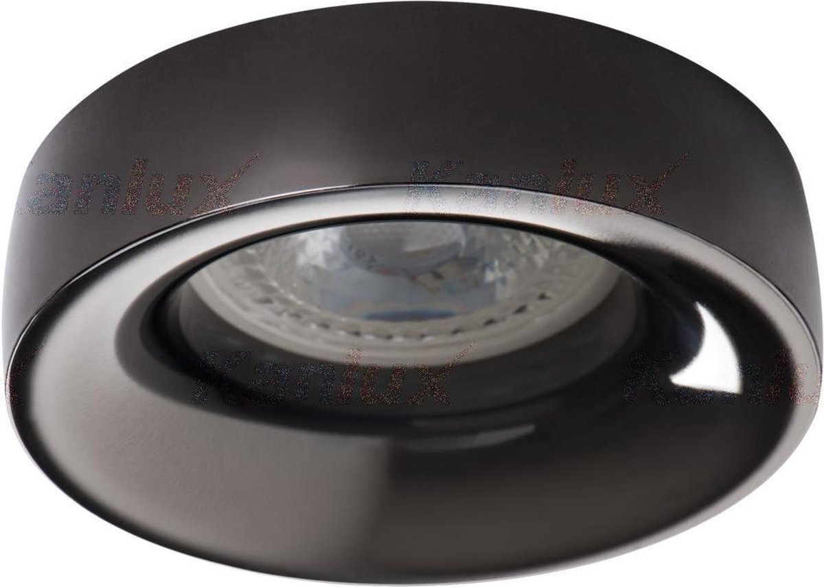 Kanlux S.A. LED GU10 inbouwspot grijs rond - Enkelvoudig voor 1 LED GU10 spot