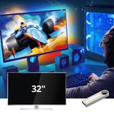 RexTech PC ambient USB game verlichting - 32 inch - Gaming lamp - Gaming Light led strip - Gaming accessoire - Reageert op beeld en geluid
