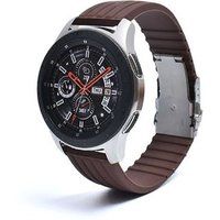 Armband SZSMART Siliconen met streepjes, verstelbaar, Amazfit Gts 3, bruin