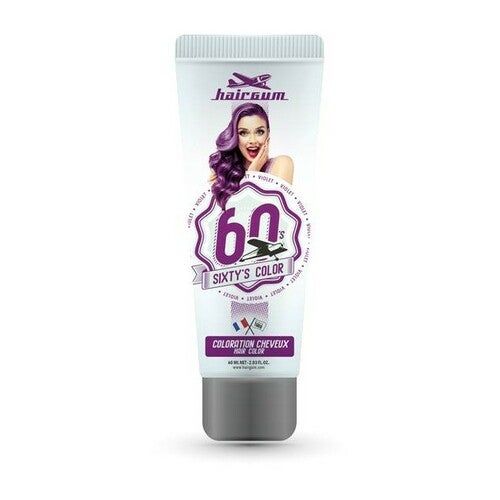 Hairgum Sixty's Semi-permanente kleuring - Violet - 60 ml