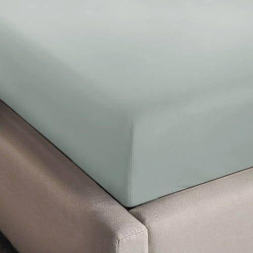 NOUS Kids basis hoeslaken wieg - lichtgroen (40x80 cm)