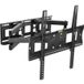 TecTake TV-Muurbevestiging 139,7 cm (55") Zwart