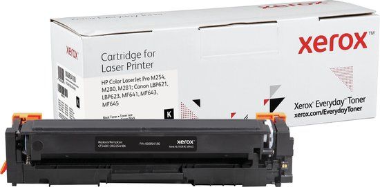 Xerox Everyday Black Toner compatible with HP 202X (CF540X/CRG-054HBK) - 006R04180