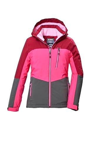 killtec meisjes Functioneel jack/outdoorjack met capuchon en sneeuwvanger KOW 354 GRLS JCKT, pink, 116