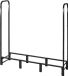 VEVOR Metalen Haardhoutrek, 122x32x118 Cm, Zwart