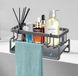 Sans marque Organisateur d'évier - boîte de rangement pour brosses à vaisselle - porte-éponge gris magnétique