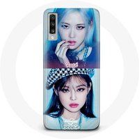 Blackpink Hoesje voor Samsung Galaxy A70 K-pop Groep Jennie en Rosé Lovesick meisjes poster het album Maniacase