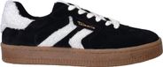 Tamaris Baskets basses - Femme - Noir - Cuir - Caoutchouc - Lacets - Taille 41