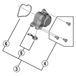 SHIMANO Y3FA98020 versnellingsbak, zwart, eenheidsmaat