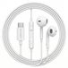 Avizar Mayaxess, USB-C oordopjes met microfoon, geschikt voor de Galaxy A33, wit