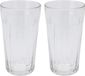 Excellent Houseware longdrinkglazen - 2x - 350 ml - Transparant - Glas
